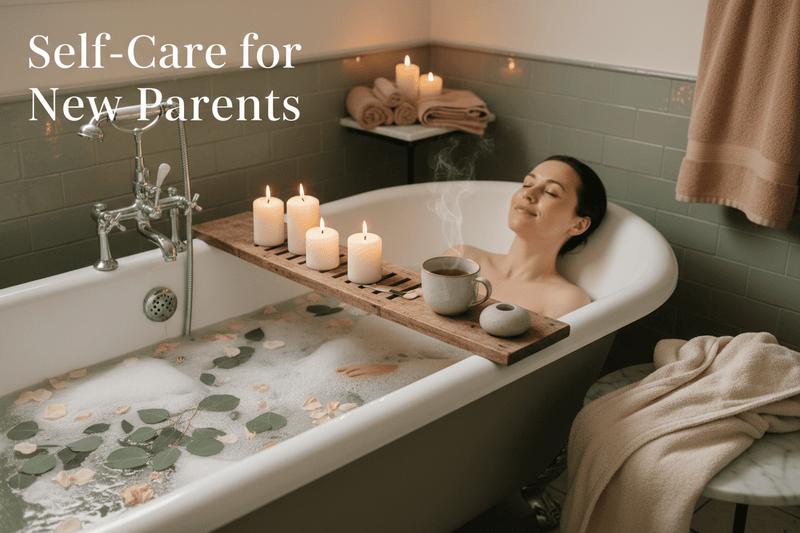 Self-Care for New Parents: A Realistic Version - Bathwater & Beyond