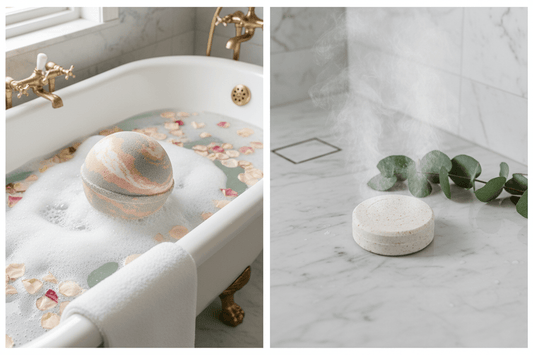 Bath Bomb vs. Shower Steamer: What's Actually the Difference? - Bathwater & Beyond