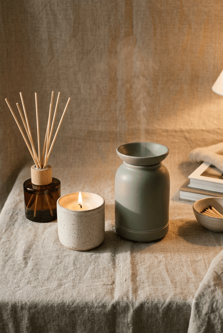 Candle vs. Reed Diffuser vs. Oil Diffuser: Which One Actually Fits Your Routine? - Bathwater & Beyond