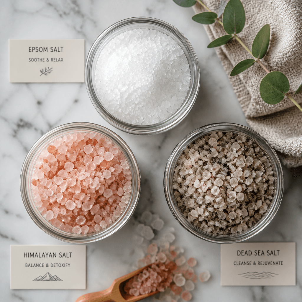 Dead Sea Salt vs Himalayan vs Epsom: Soak Guide