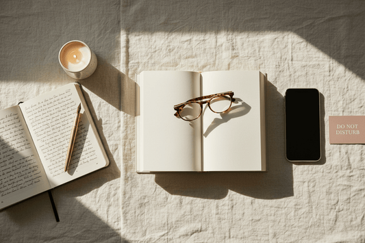 Journaling vs. Reading vs. Screens: What Actually Belongs at the End of Your Routine - Bathwater & Beyond